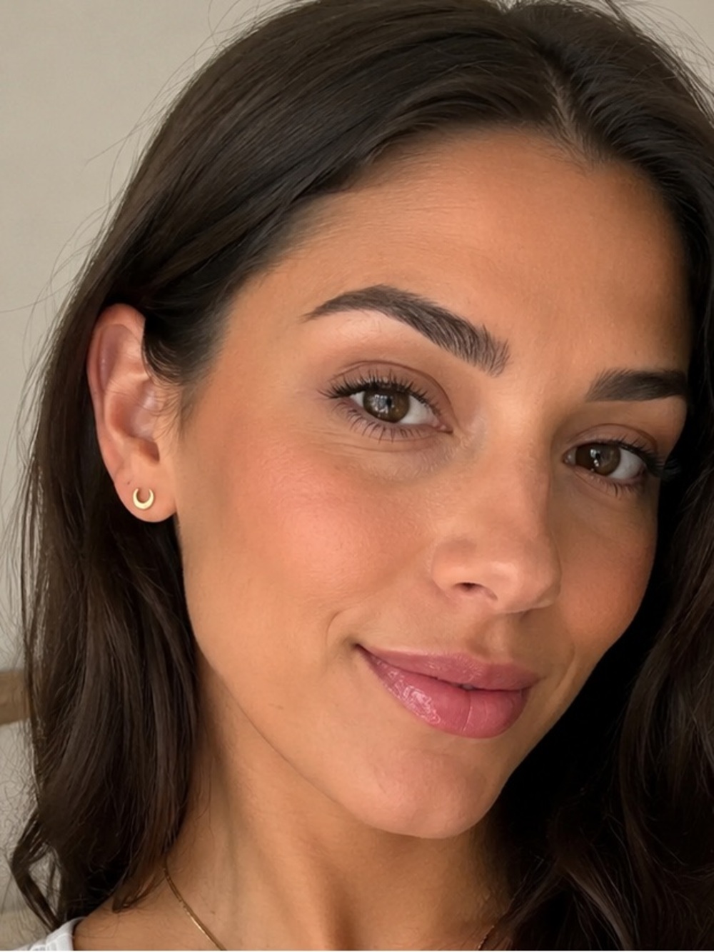 Crescent Moon Simple Minimalist Women’s Stud Earrings